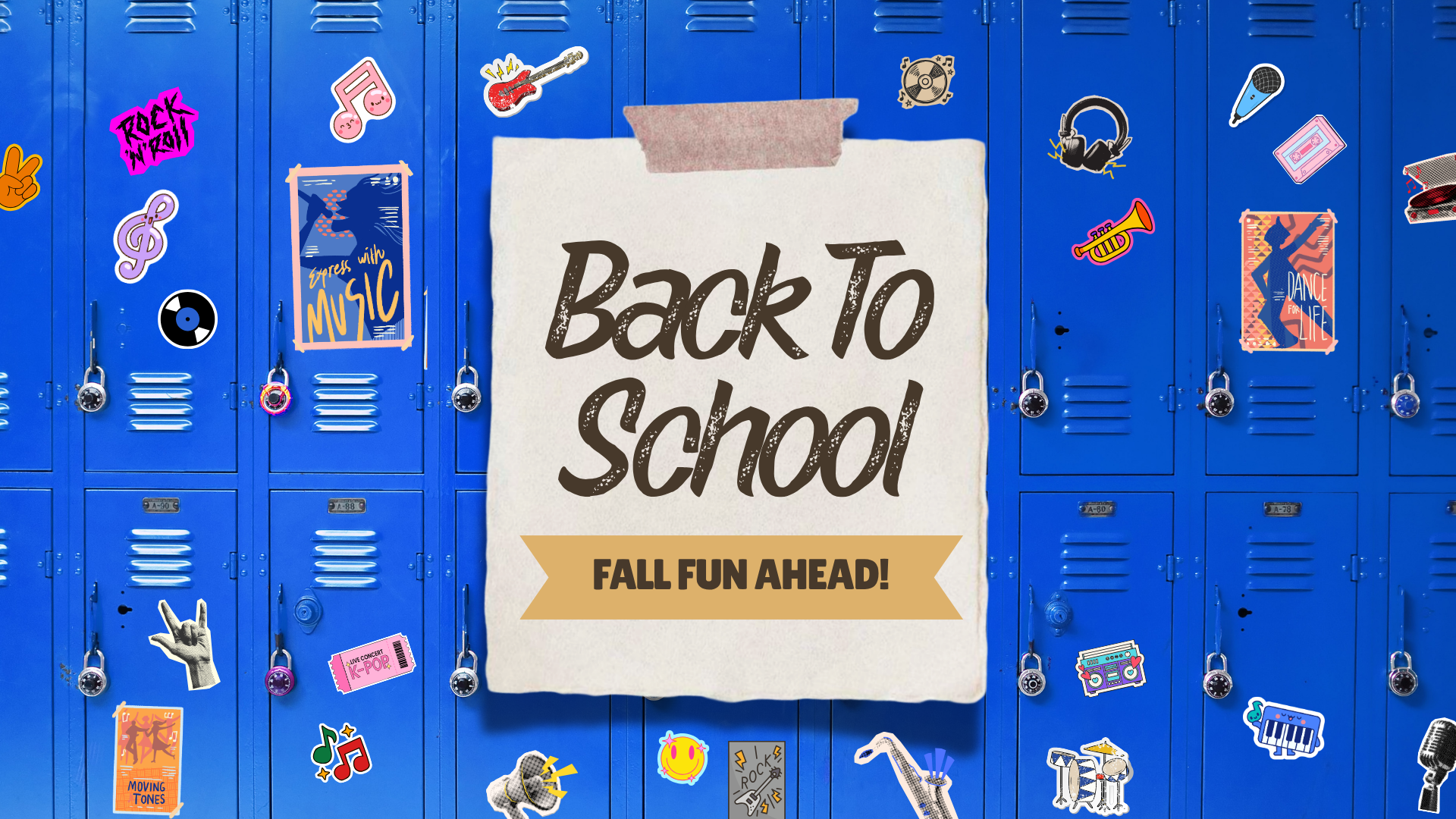 More Info for Back to School: Fall Fun Ahead