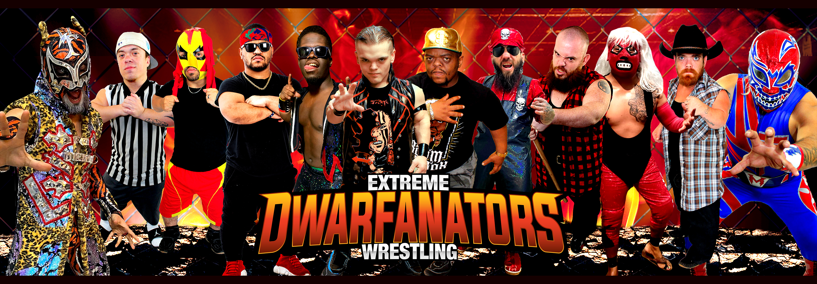 EXTREME DWARFANATORS WRESTLING