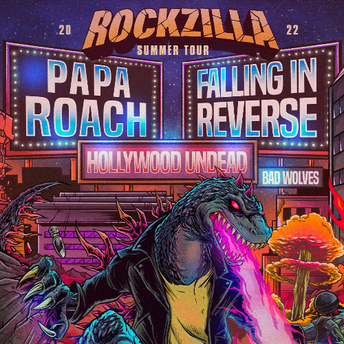 rockzilla tour who plays first