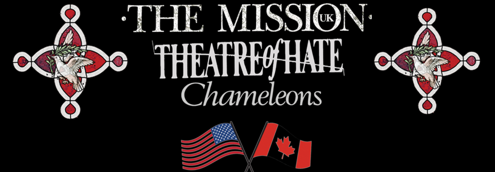 The Mission (UK) / Chameleons / Theatre of Hate