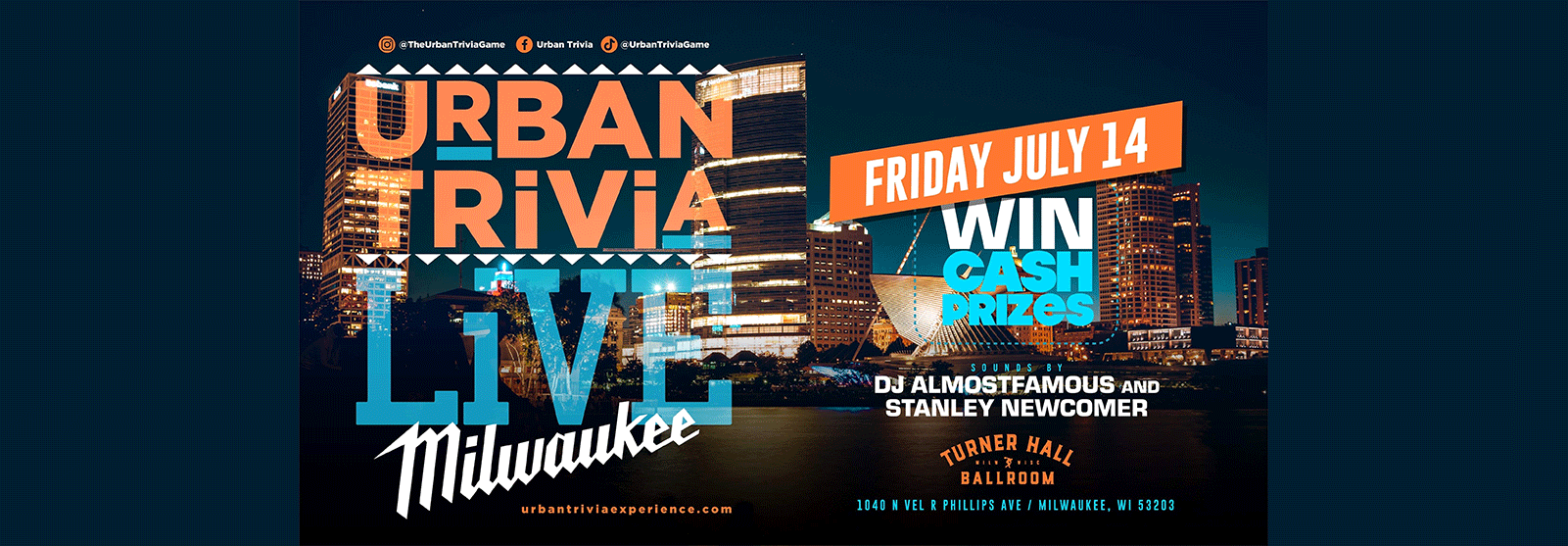 Urban Trivia Live: Milwaukee