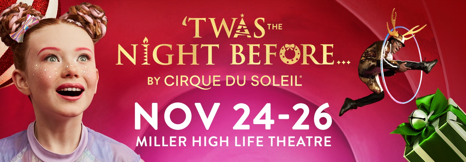 Cirque du Soleil's first Christmas show, 'Twas the Night Before,' to  take flight in Milwaukee ✨