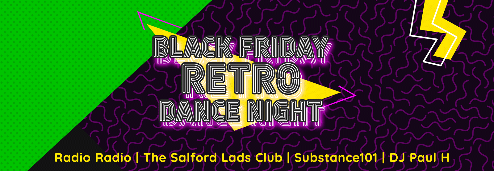 Black Friday Retro Dance Night