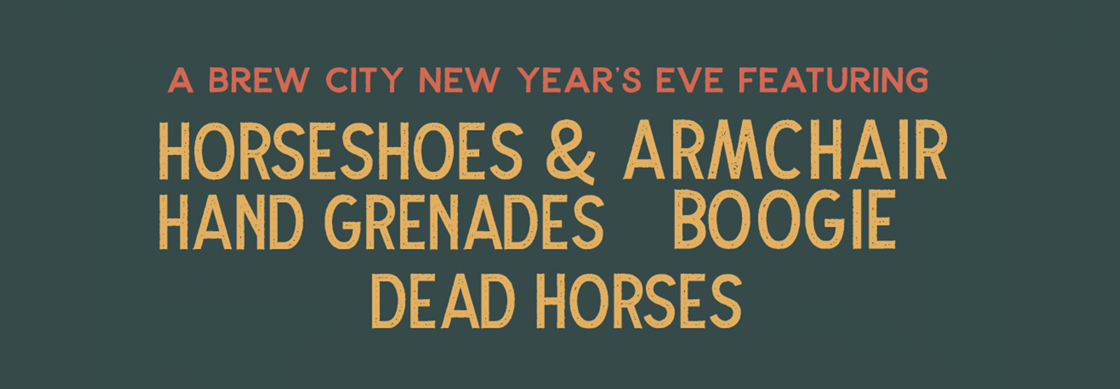Horseshoes & Hand Grenades | Armchair Boogie | Dead Horses