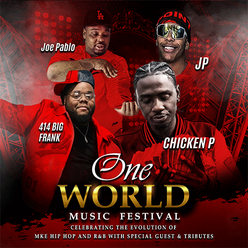 More Info for One World Music Festival (celebrating the evolution of hip hop and R&B)