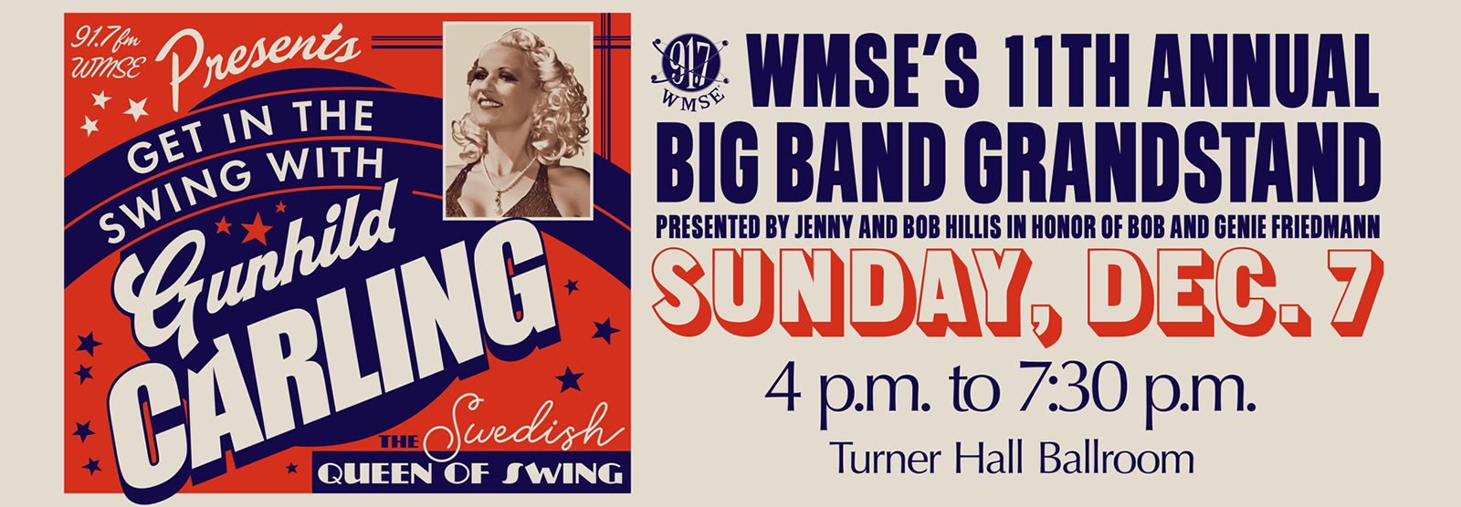 WMSE’s 11th Annual Big Band Grandstand