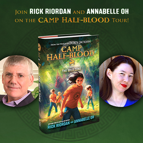 More Info for Return to Camp Half-Blood with Rick Riordan and Annabelle Oh