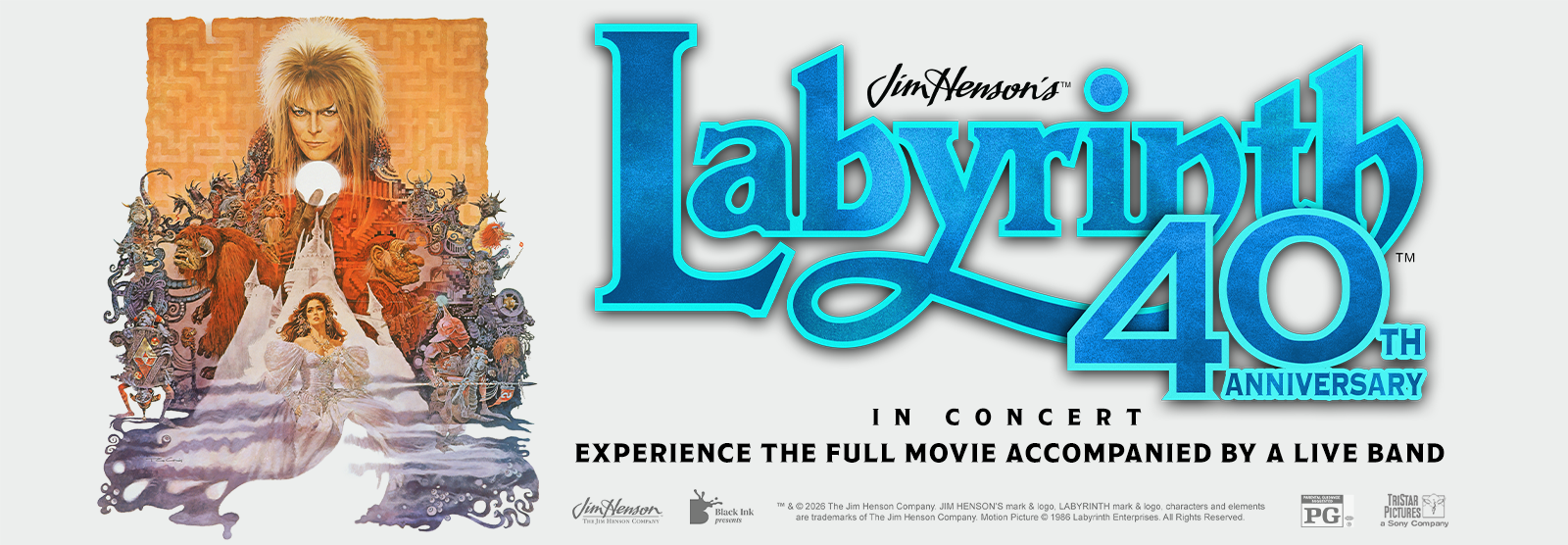 Jim Henson's Labyrinth In Concert 40th Anniversary