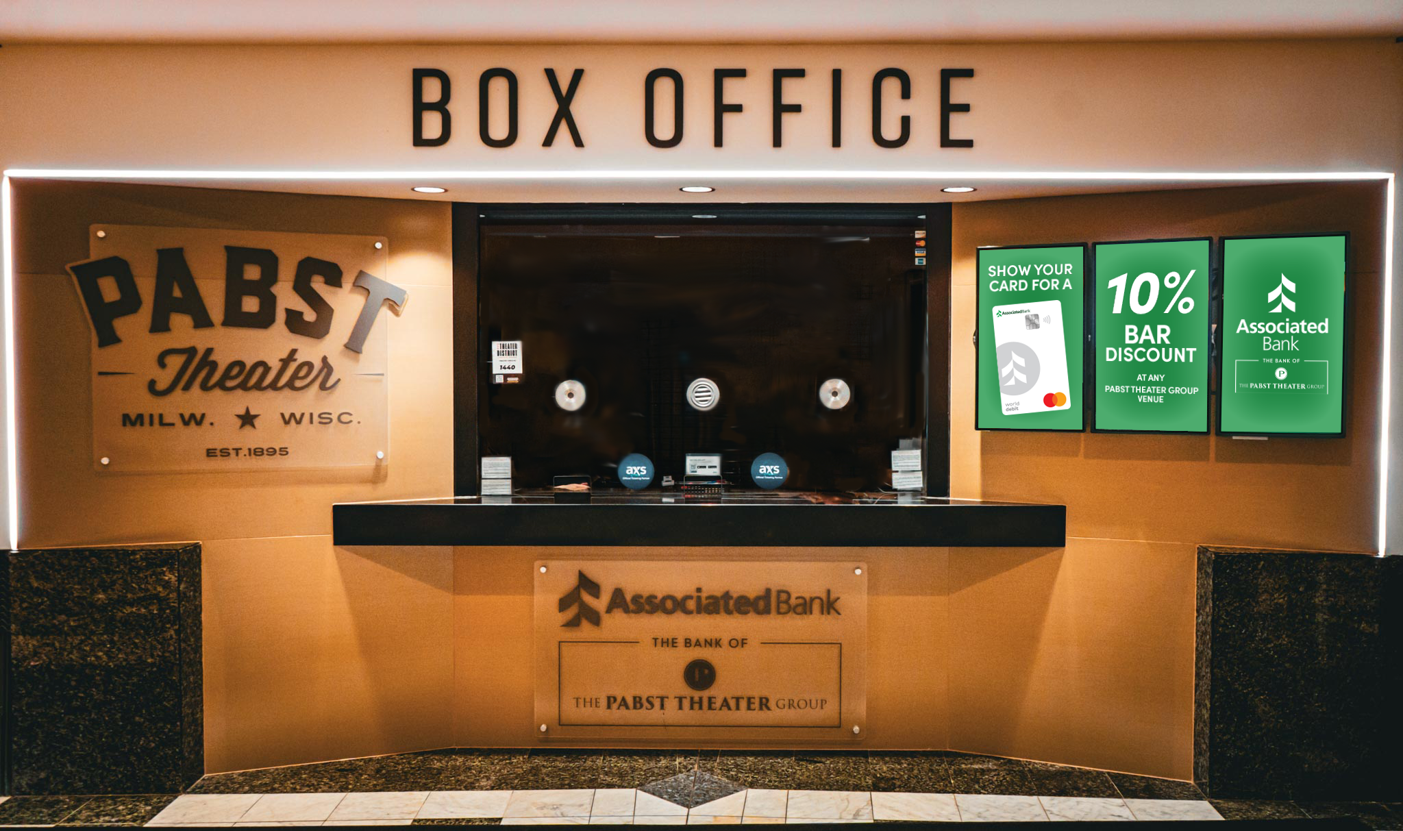 More Info for Five More Years of Perks! Pabst Theater Group and Associated Bank Partnership